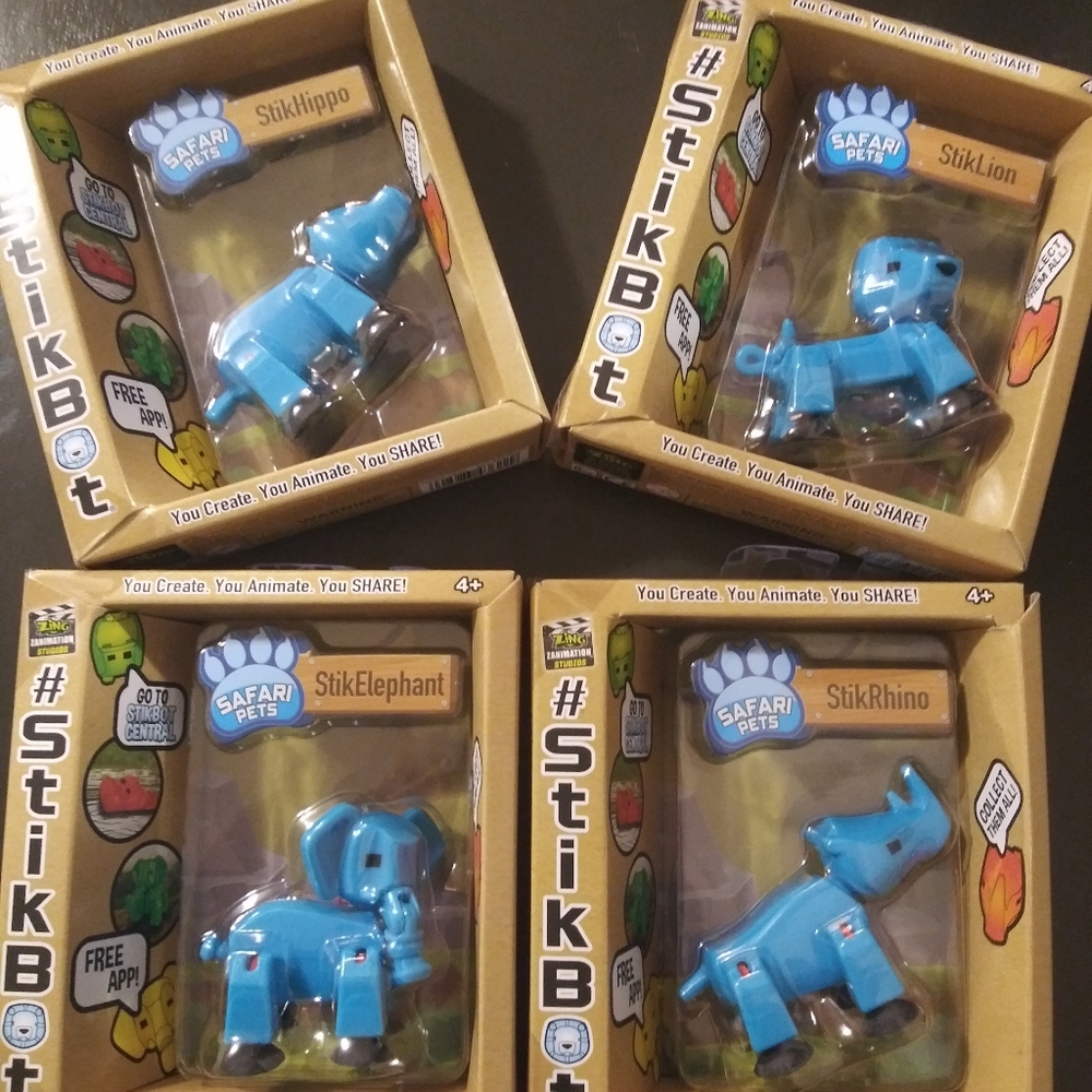 Stikbots set of 4